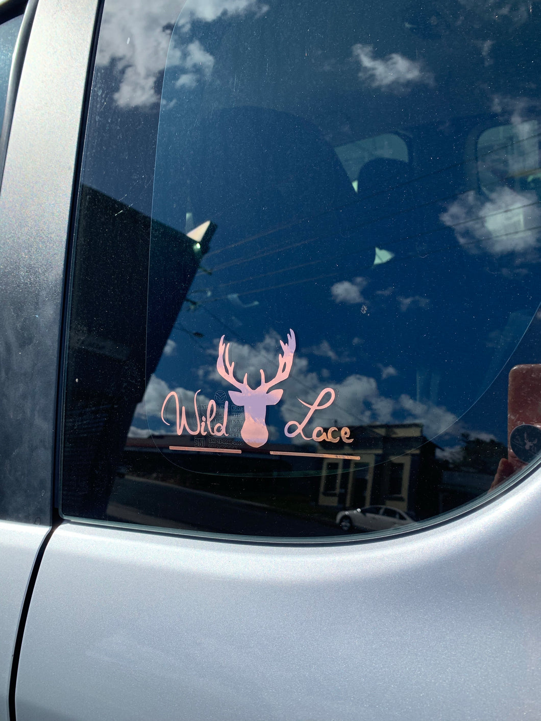 Rose Gold Windscreen decal