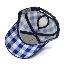 Load image into Gallery viewer, Gingham Cap